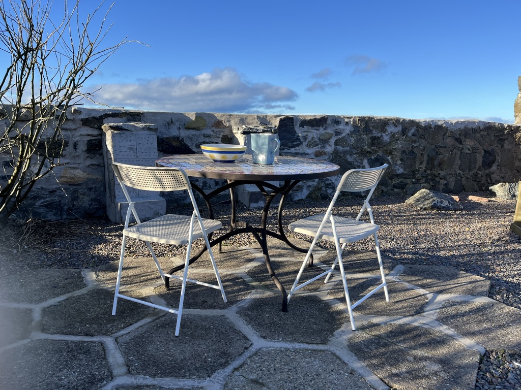 Patio table and chairs